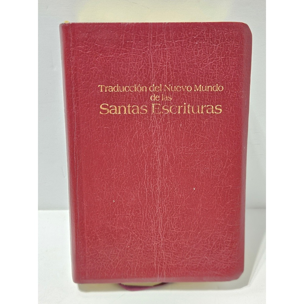 Traduccion del Nuevo Mundo de las Santas Escrituras Spanish Bible Red Soft Cover